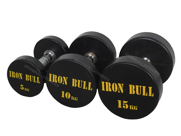 100360 Rubber Dumbbell